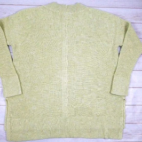 Lane Bryant Thick Knit V-Neck Sweater NWT 2X Green - Picture 3 of 7